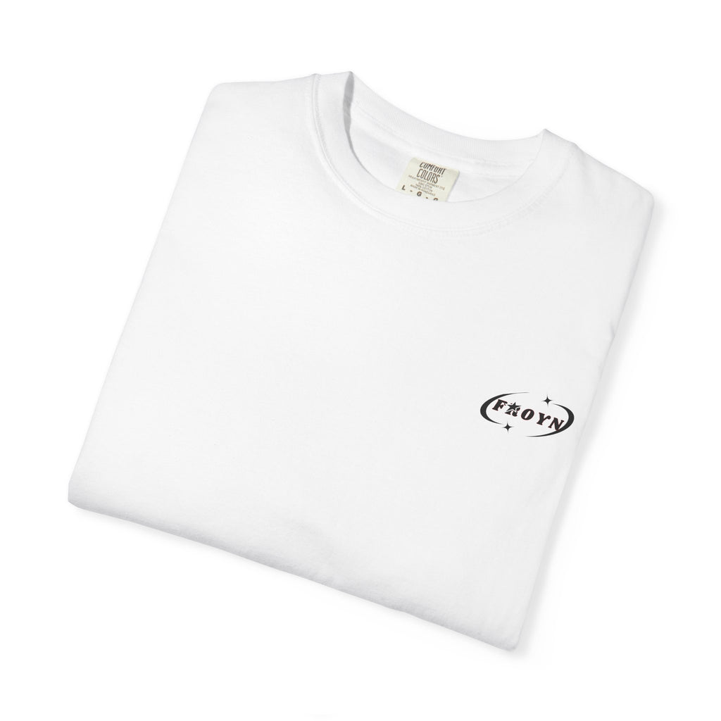 FroynStudio Graphic T-Shirt — Dark Skull Cyber Design
