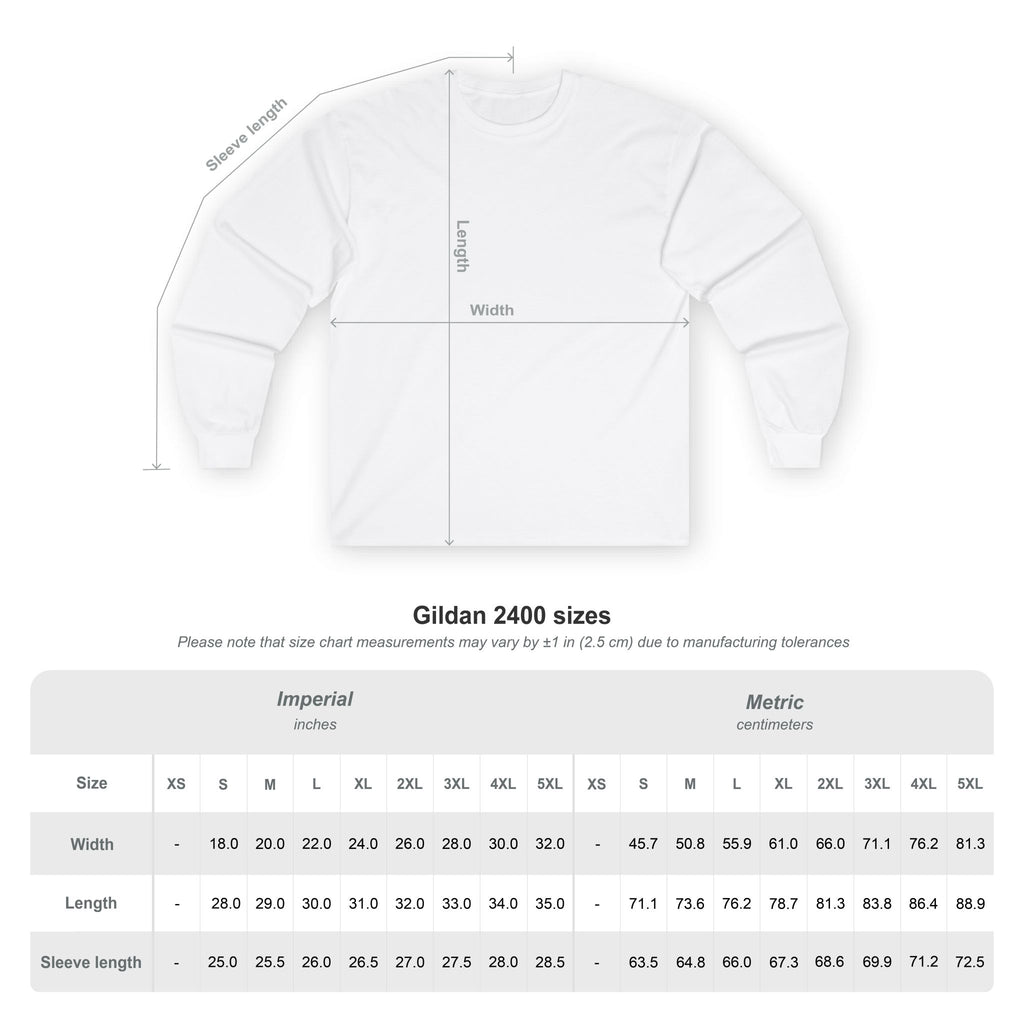 Hawaii Wave Graphic Long Sleeve Tee — Tropical Ocean Text Design