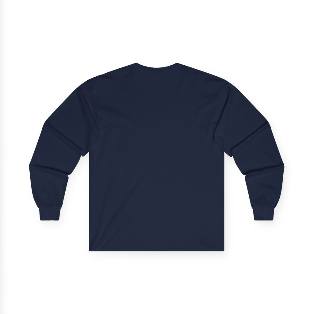 Hawaii Wave Graphic Long Sleeve Tee — Tropical Ocean Text Design