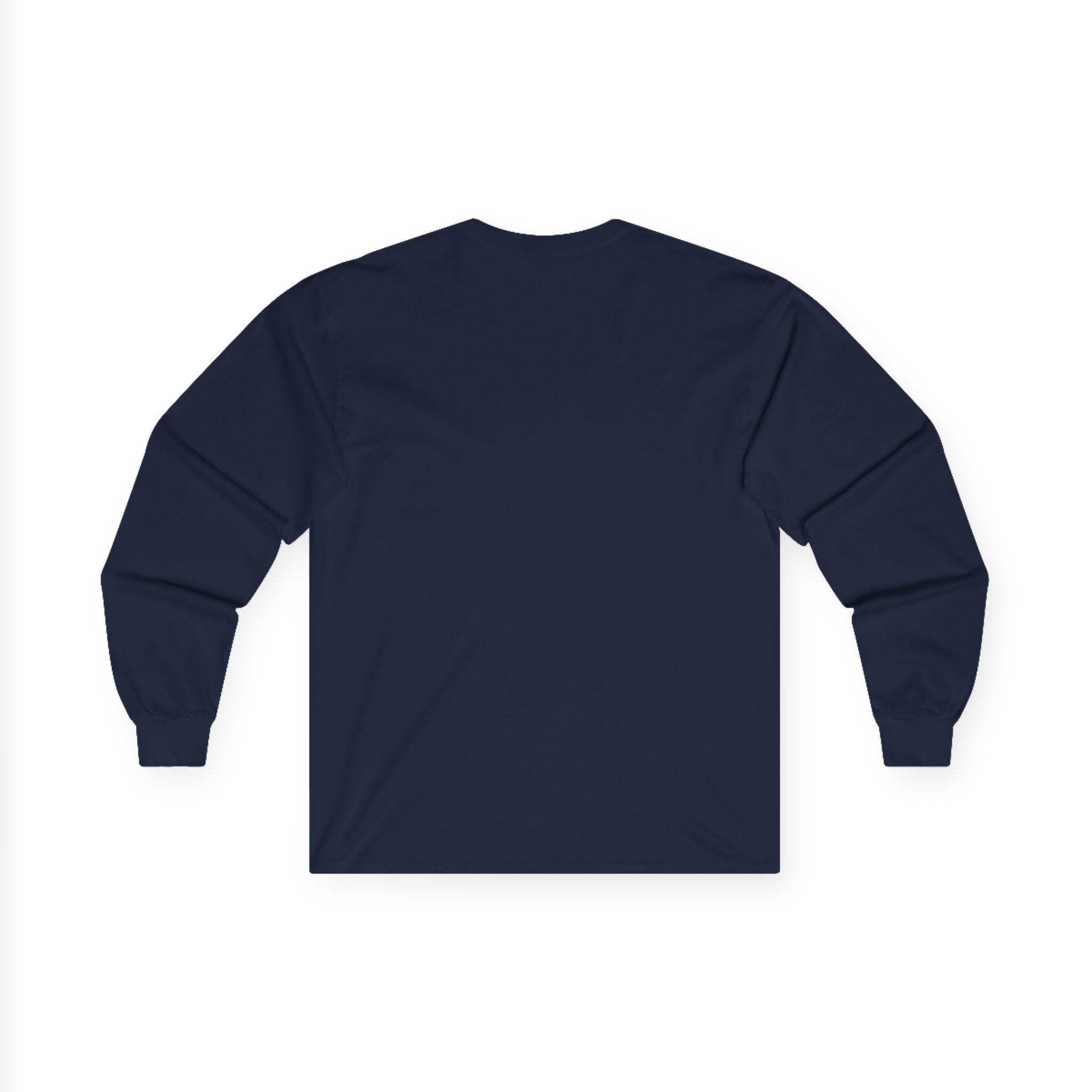 Hawaii Wave Graphic Long Sleeve Tee — Tropical Ocean Text Design