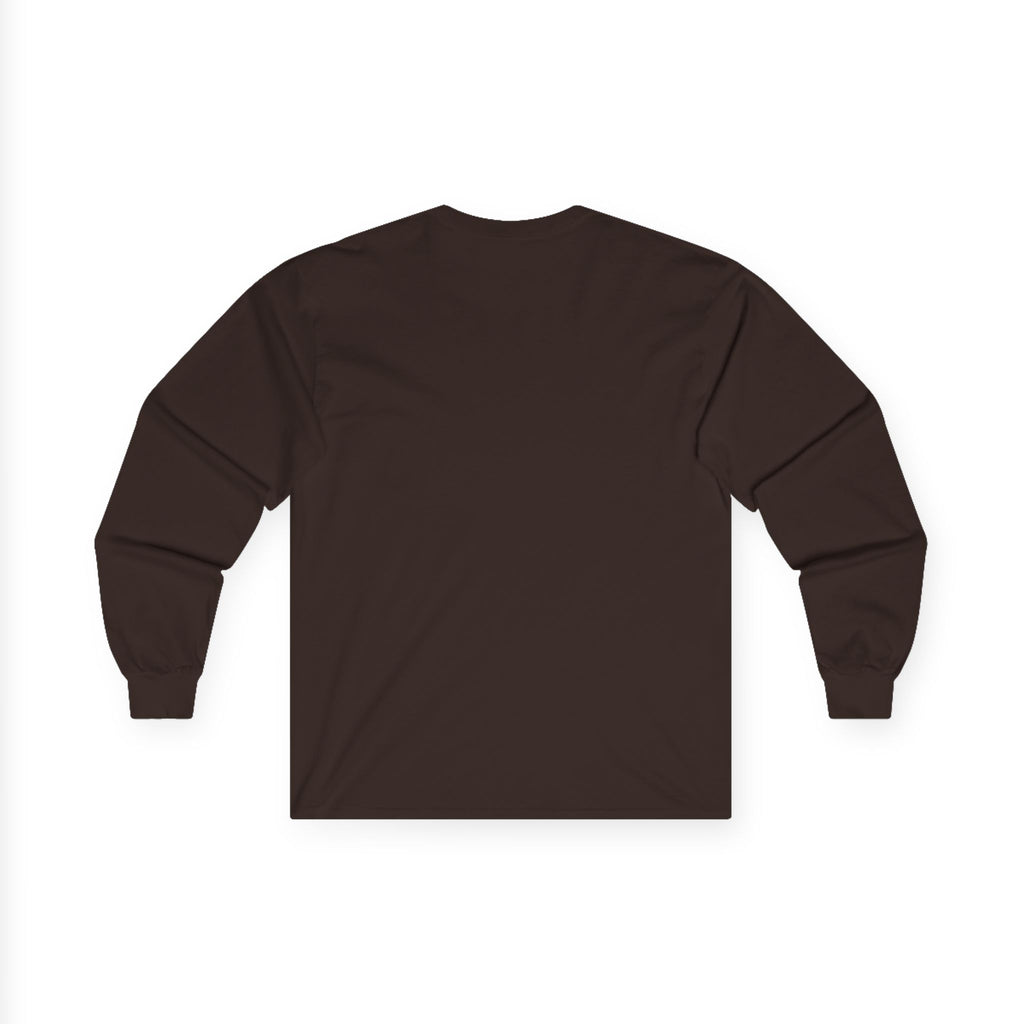Hawaii Wave Graphic Long Sleeve Tee — Tropical Ocean Text Design