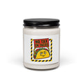 No Tax on Tacos Candle | political taco pun, protest typography